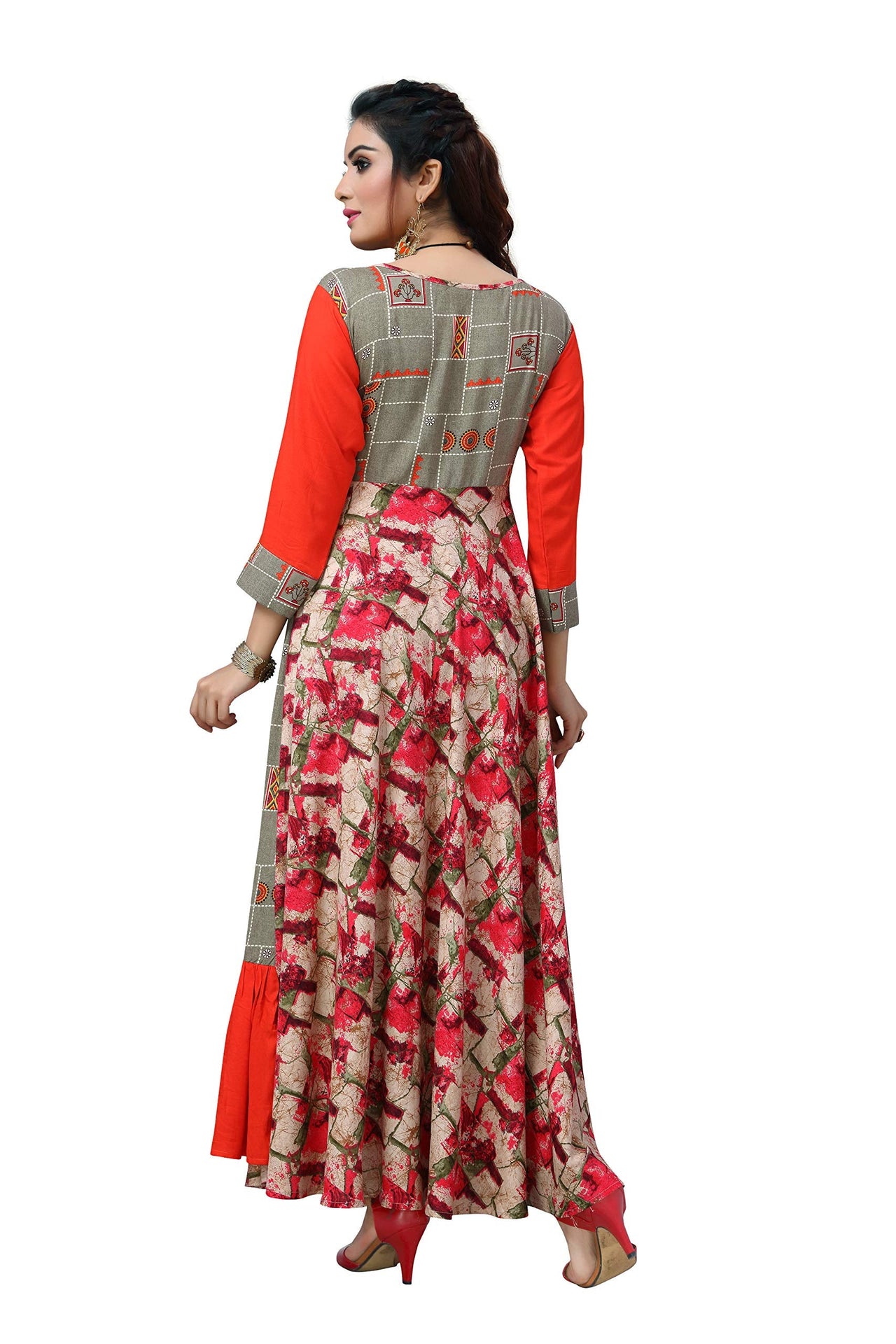 madhuram textiles Women Rayon Kurta