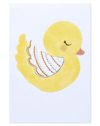American Greetings New Baby Card (Lucky Little Ducky) Lucky Little Ducky