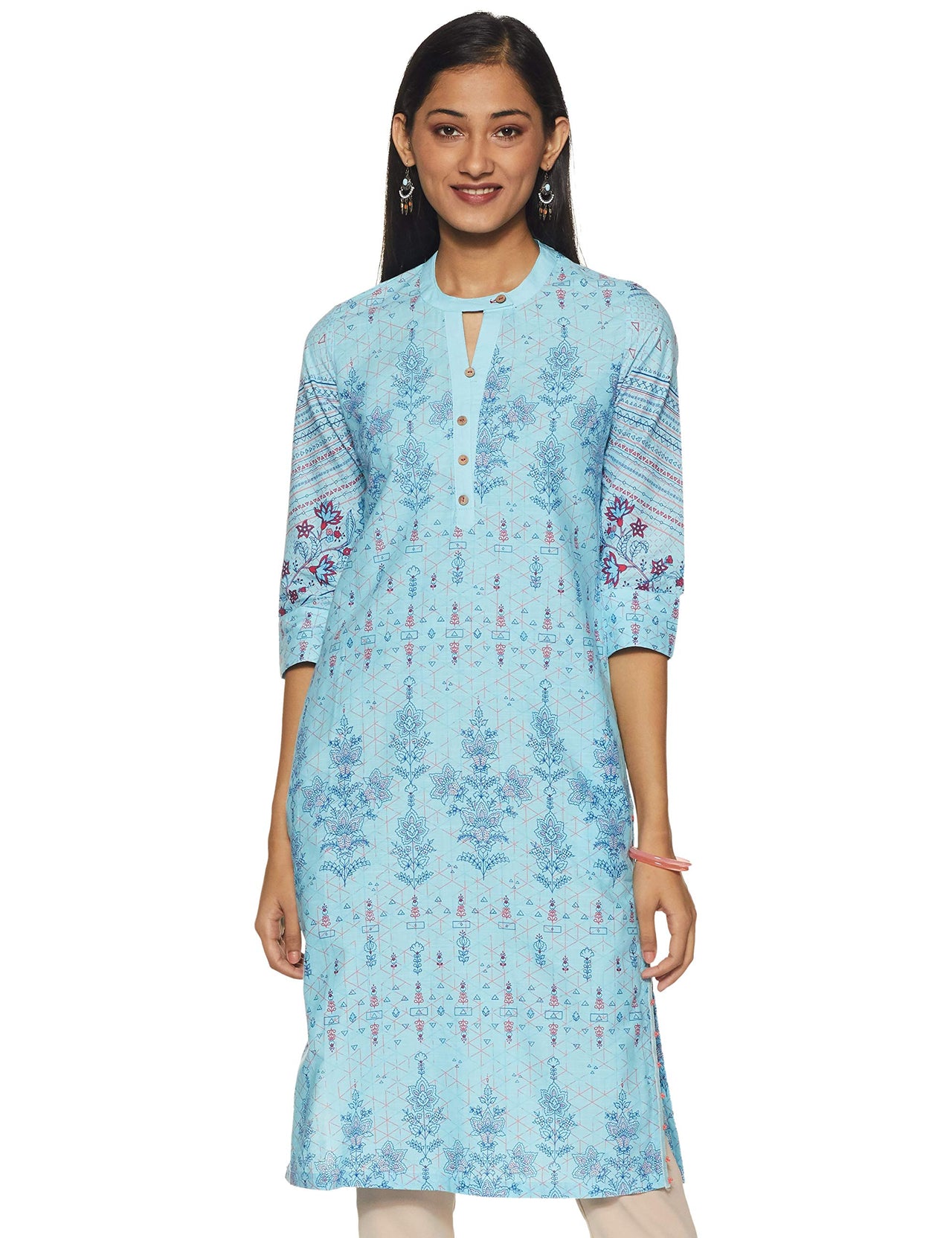 Rangriti Women's  Cotton Kurta