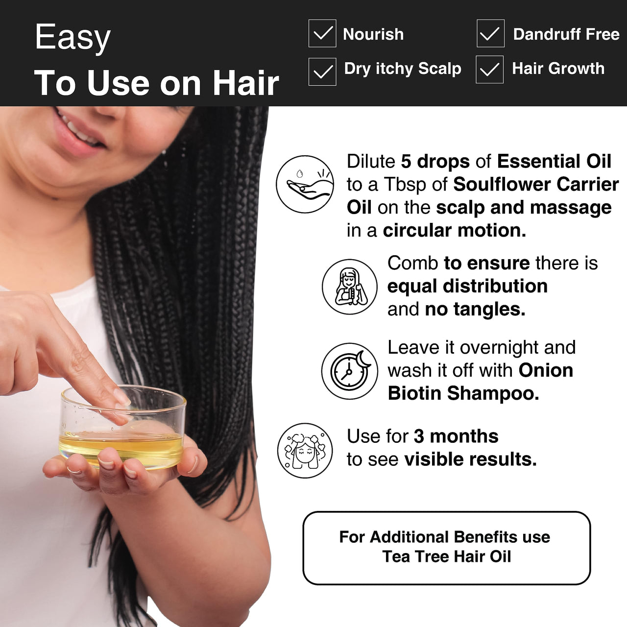 Soulflower Peppermint Essential Oil for Skin & Hair Care, Scalp, Aromatherapy |100% Pure & Natural Therapeutic Grade, Undiluted, Ecocert Cosmos Organic Certified| Mentha Piperita |15ml