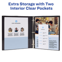 Avery Economy Showcase View 3 Ring Binder, 0.5