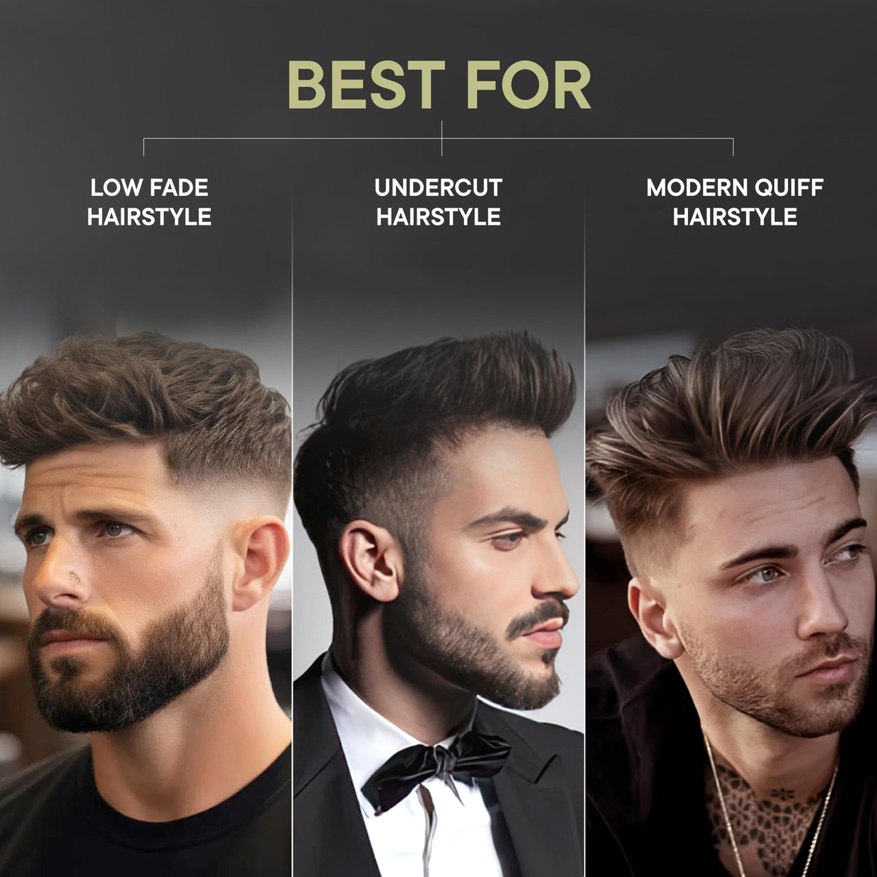 Men Deserve - Hair Styling Cream (100g) | Provides Medium Hold & Nourishment | Paraben & Sulphate Free | Non-Greasy Hair Cream With Olive Oil, Coconut Oil, & Keratin | Hair Cream for Dry & Frizzy Hair