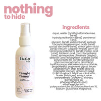 Tuco® Kids Tangle Tamer Hair Detangler Spray | Infused with Aloe Vera, Flaxseed & Methi | Ages 2-5, 4-10, 10-15, 5-10 Years | Paraben & Sulphate Free |100ml (Pack Of 1)