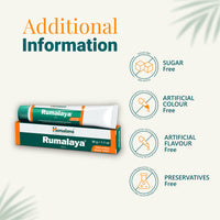 Himalaya Rumalaya Gel| Quick Relief Formula For Body Pain| Back Pain, Knee Pain, Muscle Pain, Sprains| Ayurvedic | 30G