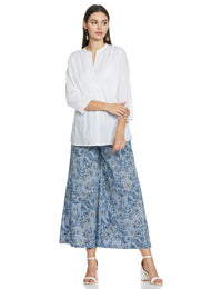 Amazon Brand - Myx Women's  Relaxed Bottom (215_Light Blue_L)