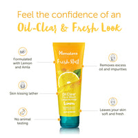 Himalaya Fresh Start Oil Clear Face Wash, Lemon, 100ml