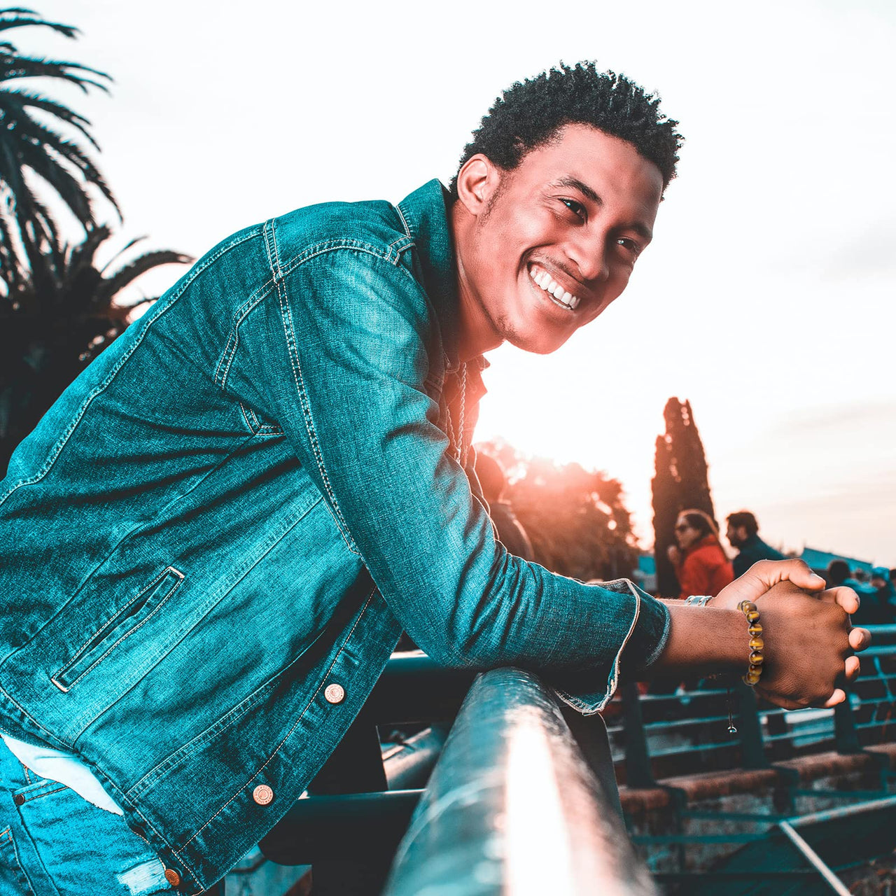 Tiger Eye Bracelet for men women Anti-anxiety, stress relief and confidence Bracelet, Handmade natural stone Crystal bead jewelry Chakra healing Protection bracelets (10MM) 10MM Tiger Eye