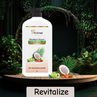 TryOnes Naturals Anti-Hairfall Shampoo | For Hairfall Control | With Coconut Milk, Badam and Amla |Gentle & Soft Shampoo For Men & Women |1000ml