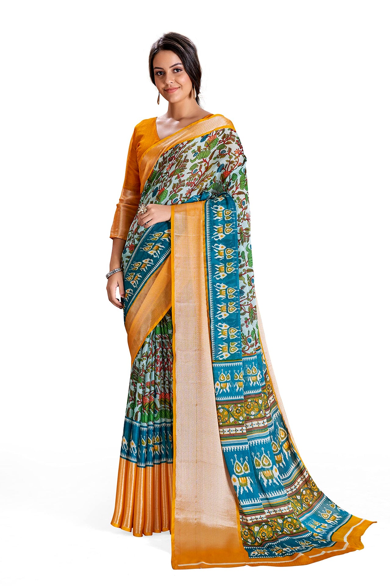 Amazon Brand - Myx Women Women Saree