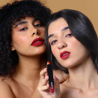 FLiCKA Set and Attack Liquid Matte Lipstick For Women| Transfer Proof, Smudge Proof, Non-Sticky, Creamy Lightweight Lipstick For Women, 06 Vintage Wine, 7ml