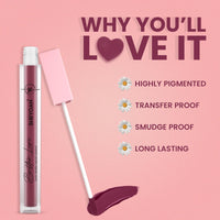 Shryoan Butter Luxe Satin Matte Liquid Lipstick | Ultra Pigmented, Long-Lasting, Non-Transfer Formula, Smooth Lip Color, Weightless Finish, Silky Matte Finish (6ml) (Shade 03, Shade 03)