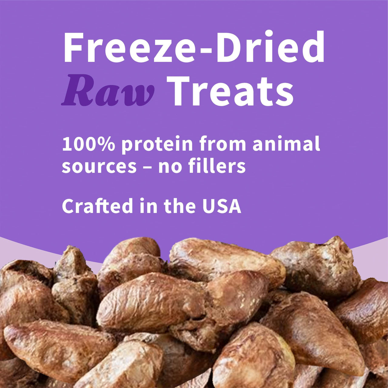 Halo Raw Freeze Dried Dog Treats, Chicken Hearts Recipe, Dog Treats Pouch, All Life Stages, 2-OZ Pouch 2 Ounce (Pack of 1)