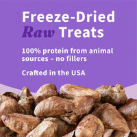 Halo Raw Freeze Dried Dog Treats, Chicken Hearts Recipe, Dog Treats Pouch, All Life Stages, 2-OZ Pouch 2 Ounce (Pack of 1)
