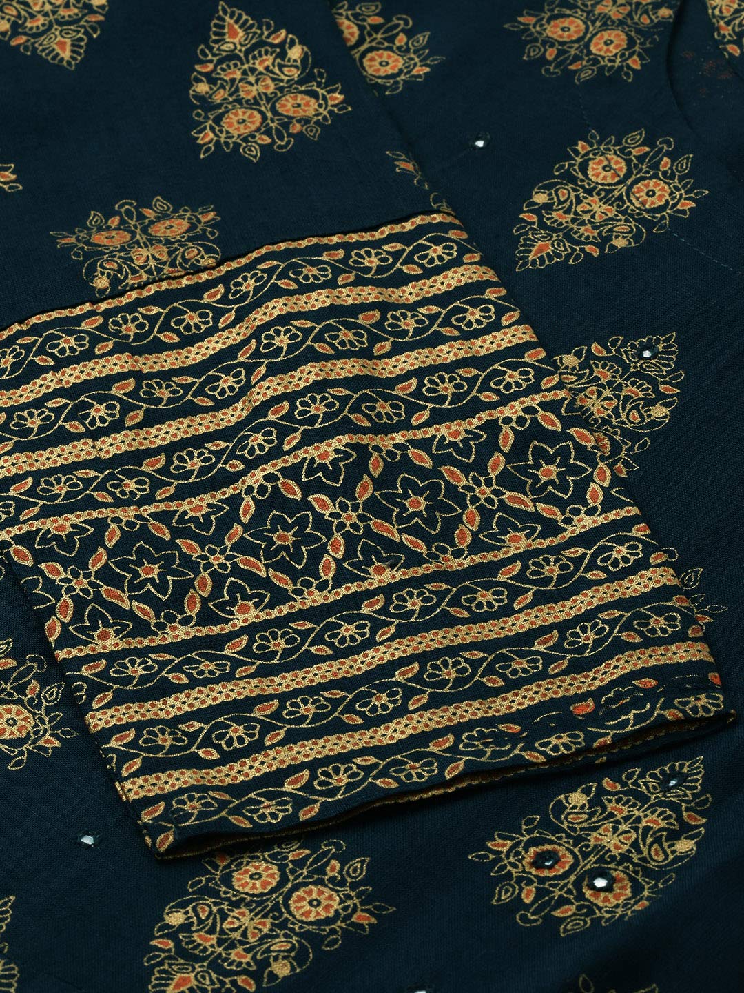 KIPEK Women's  Rayon Round Neck Anarkali Kurta with Dupatta in Mustrad Yellow Color Latest Kurti Designed for Casual Function wear Comfy and Smooth in Any Occasions