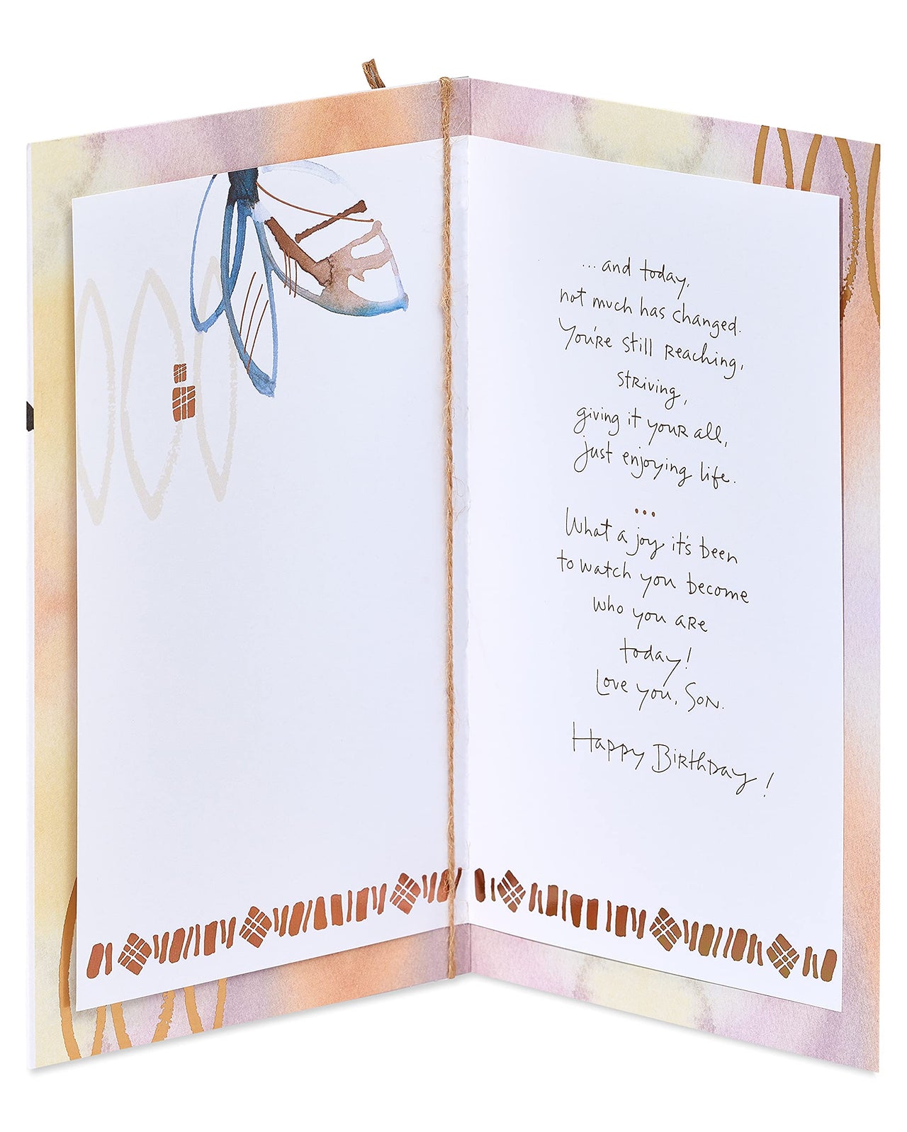 American Greetings Birthday Card for Son (Not Much Has Changed)