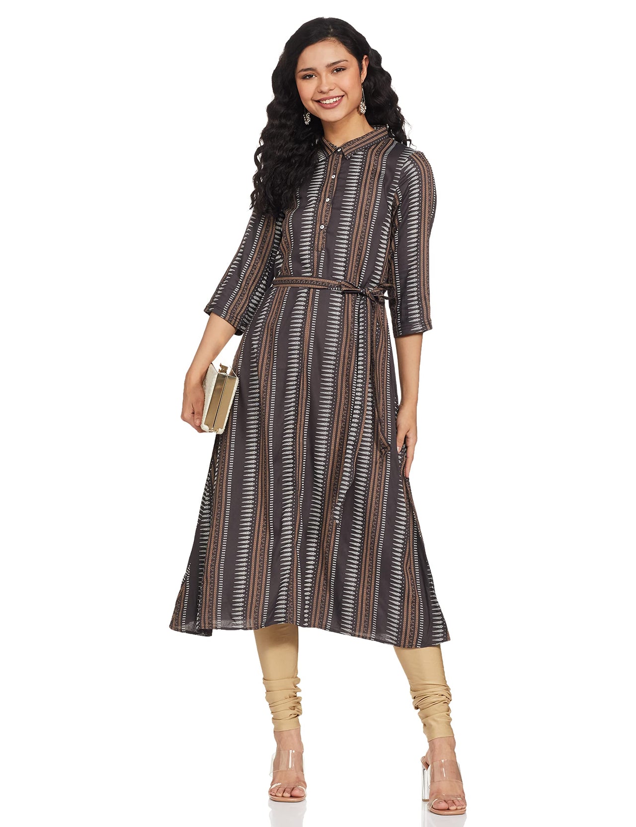 Max Women's  Regular Fit Leggings Gold S