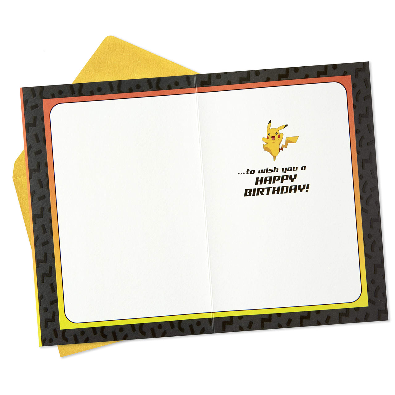 Hallmark Pokémon Birthday Card (Wild Pikachu) Wild Pikachu