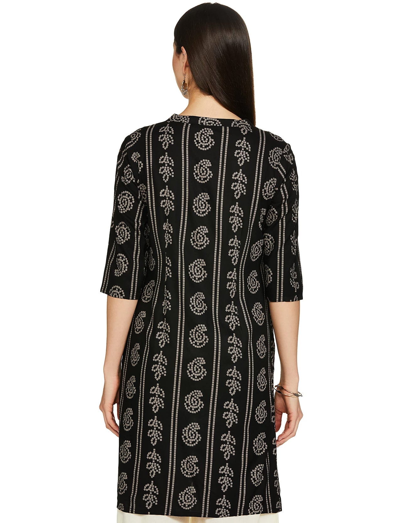 Karigari by Unlimited Women's  Rayon Classic Kurta