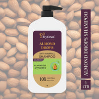 TryOnes Almond Drops Anti Hairfall Shampoo 1000 ml | Dry & Frizzy Hair | Helps Control Hair Fall & Promotes Hair Growth Shampoo