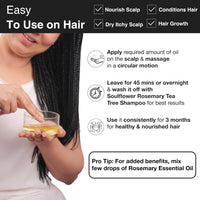 Soulflower Olive Hair & Skin Oil | 225ml | Cold-Pressed Oil for Hair Growth, Face Massage & Deep Moisturization | Reduces Wrinkles, Nourishes Scalp & Strengthens Roots | 100% Pure & Natural with Vitamin E