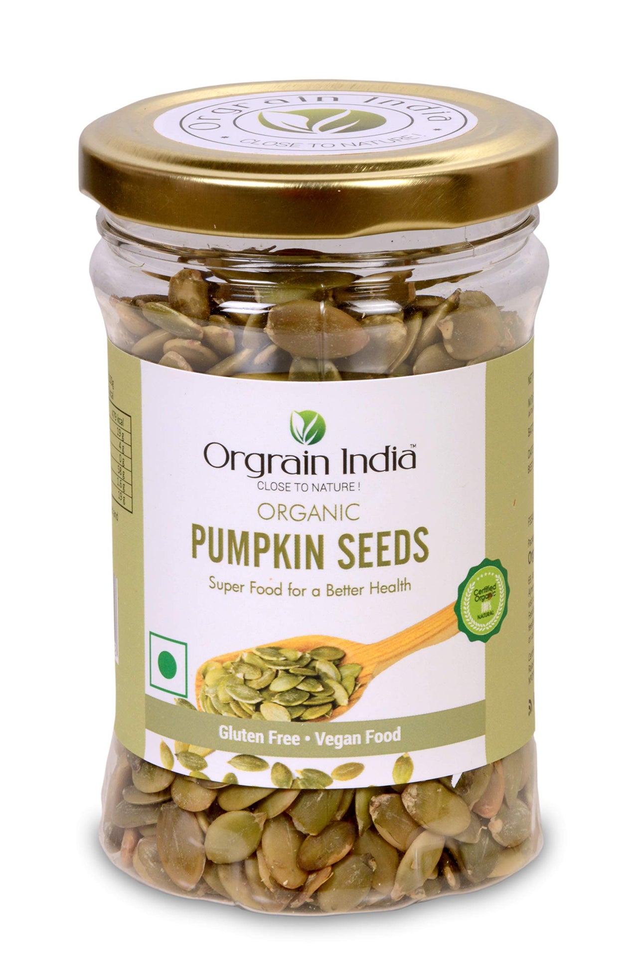 Orgrain India Organic Omega Meal Mix, Healthy Gift Hamper (Chia Seeds 150g, Flax Seeds 150g, Pumpkin Seed 140g, Watermelon Seeds 140g, Sunflower Seed 140g, Quinoa Seed 200g)