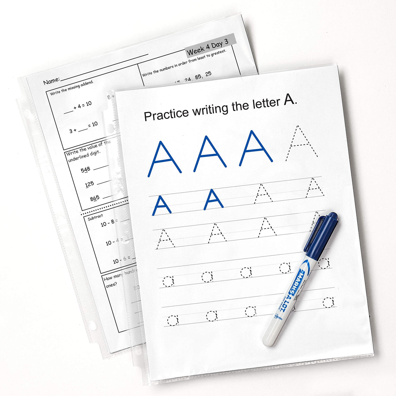 Avery Clear Economy Sheet Protectors, Top Load, 100 Document Protectors (75091) 100 Pack