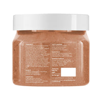 WildOak Iced Coffee Sugar Body Scrub | 300g | Kojic Acid, Hyaluronic Acid, Ceramides, Collagen & Peptides | De-Tan & Brightens Dark Areas | Smooths Strawberry Legs & Arms | Hydrates & Exfoliates
