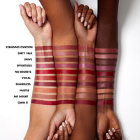 e.l.f. O Face Satin Lipstick, Richly Pigmented, Nourishing & Long-Lasting Creamy Lipstick, Infused With Jojoba, Vegan & Cruelty-Free, Untamed