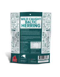 PLATO Baltic Herring Dog Treat - Real Fish - Air Dried - Grain-Free - Baltic Herring, 8.5 Ounces, Natural 8.5 Ounce (Pack of 1)