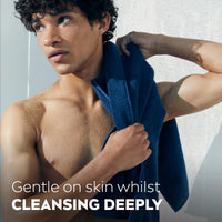 NIVEA MEN Active Clean Shower Gel,500 ml (Pack of 3)