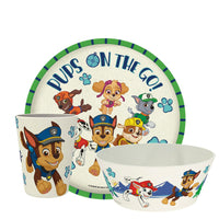 Zak Designs PAW Patrol Kids Dinnerware Set 3 Pieces, Durable and Sustainable Melamine Bamboo Plate, Bowl, and Tumbler are Perfect For Dinner Time With Family (Chase, Marshall, Skye & Friends) 8
