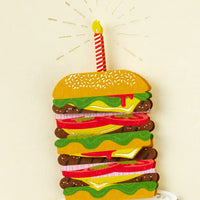 Hallmark Signature Birthday Card (Triple Cheeseburger) Triple Cheeseburger