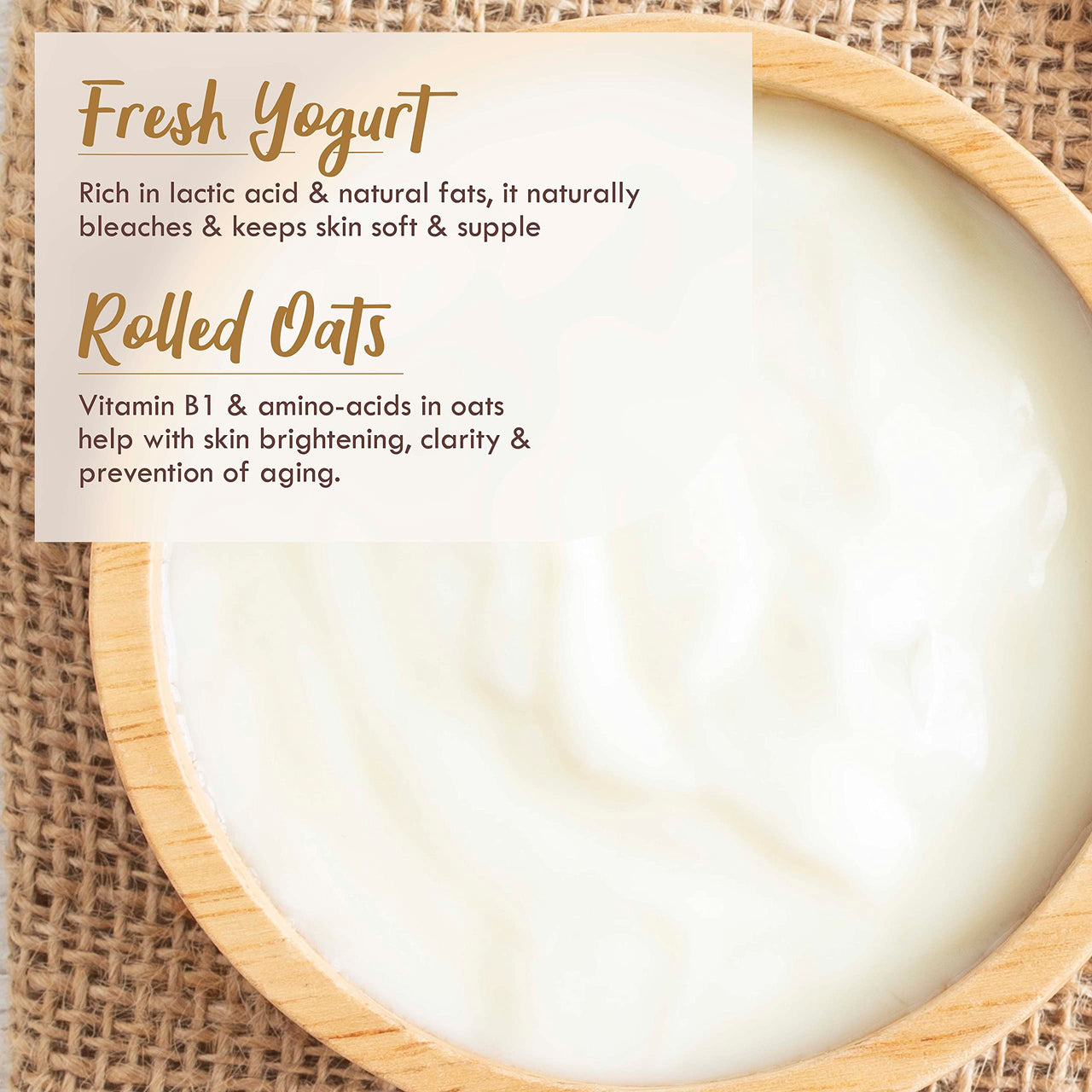 Nat Habit White Yogurt UnderArm Ubtan & Scrub For Softening, Odour Control & Remove Darkness With Yogurt & Oats, Zero Chemical (40gm X Pack f 2)