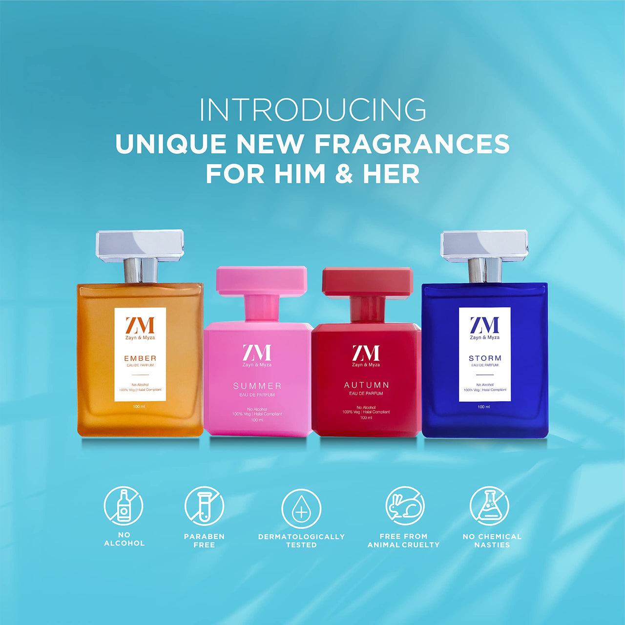 ZM SUMMER Perfume for Women | Premium Long Lasting Fragrance | No Alcohol Perfume I Floriental Fragrance Eau de Parfum I (EDP) - 100 ml