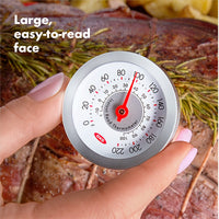 OXO Good Grips Chef's  Precision Meat Thermometer, Silver Analog Instant Read Thermometer