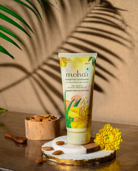 Moha: Herbal Hair Conditioner With Aloe, Jojoba Oil, Almond Oil And Wheat Germ Oil For Soft, Silky Smooth, Tangle-Free Hair - 200Ml (Pack Of 1),1 Count