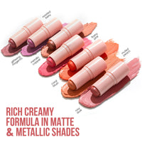 Blue Heaven Kiss & Blush, Lip, Cheek & Eyes Tint, Metallic Copper, 8.5gm