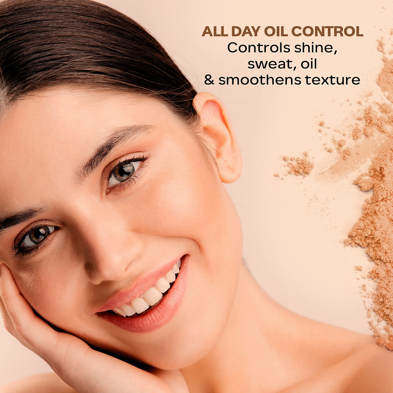 FACES CANADA Ultime Pro Mineral Loose Powder - Sand Beige 03, 7g| Light-Medium Coverage | Soft Luminous Glow | Flawless Makeup Setting Powder | Silky Matte Finish