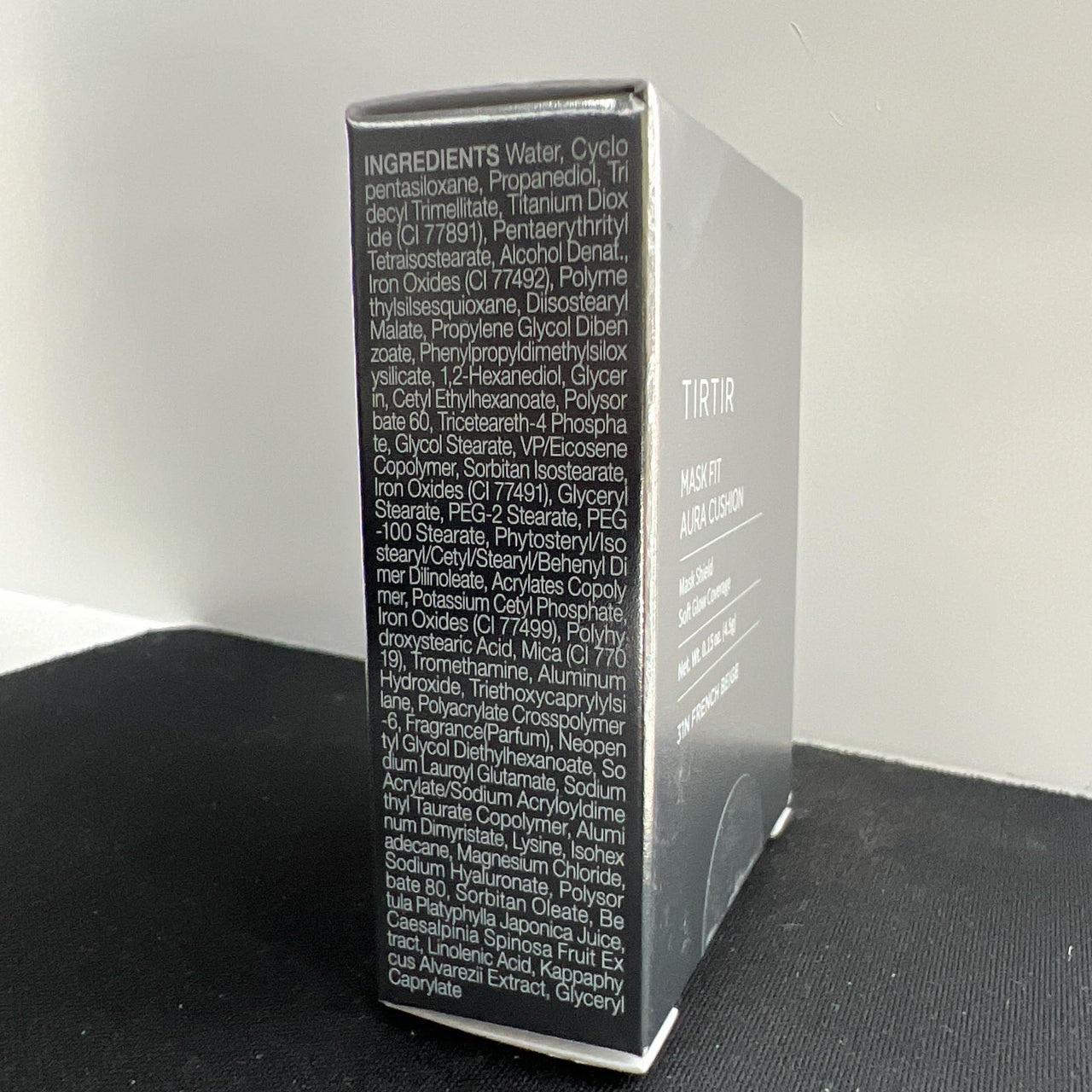 TIRTIR Mask Fit Aura Cushion Foundation, Full coverage, Skin fit, Satin Glow Finish, Korean Cushion Foundation #31N FRENCH BEIGE, 4.5g