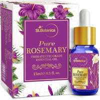 St.Botanica Pure Rosemary Essential Oil, 15ml with 100% Pure & Natural Rosemary Essential Oil | Cruelty Free & Vegan | Paraben Free | No Mineral Oils