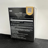 TIRTIR Mask Fit Aura Cushion Foundation, Full coverage, Skin fit, Satin Glow Finish, Korean Cushion Foundation #21W NATURAL IVORY, 4.5g