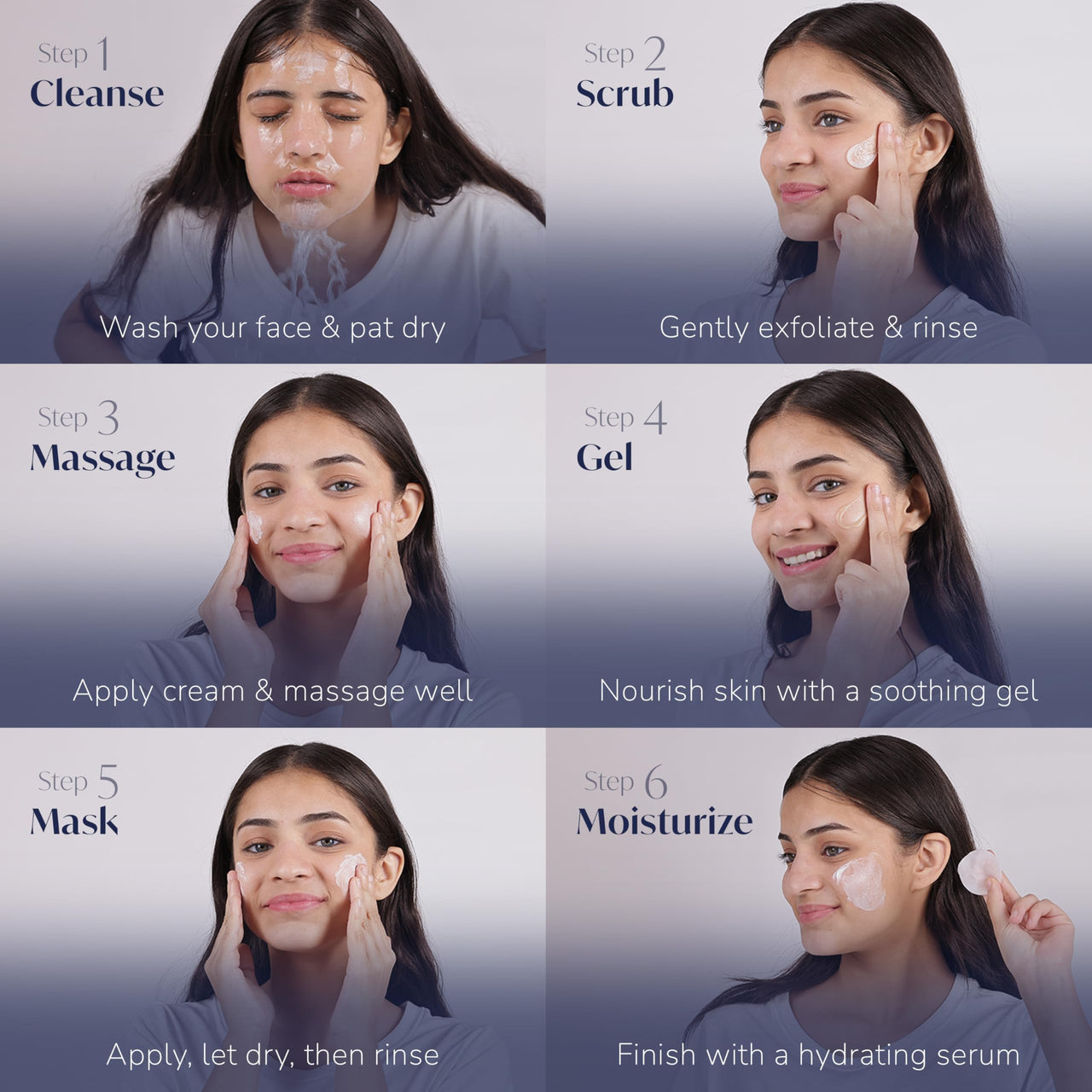 Meglow Beauty Combo for Women Pack of 3- Diamond Kit Facial Kit (105g) with with Complete 5 steps Facial System For Prompt Radiance || Gold Bleach Cream ((2)50g Each)