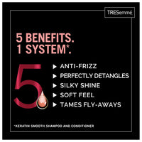 Tresemme Shampoo, Keratin Smooth, 650Ml