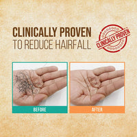 Indulekha Bringha Ayurvedic Hair Oil 50 ml, Hair Fall Control and Hair Growth with Bringharaj & Coconut Oil - Comb Applicator Bottle for Men & Women & Ayurvedic Shampoo 100 ml