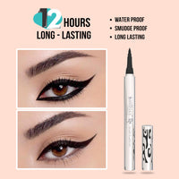 Shryoan Long Lasting Style Eyeliner Pen Extra Bold| Smudge Proof Liner for Women, Matte Eyeliner | Lasts Long up to 24 hours| Waterproof (1.25gm) Color- Brown