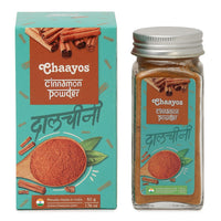 Chaayos Sri Lankan Cinnamon Powder - 50grams | 100% Natural Dalchini Powder Spice | Keto Diet | Sugar Free