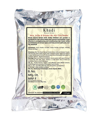 Khadi Natural Herbal Natural Hair Shampoo With Amla Aritha And Shikakai Powder | Control Hair Fall ,Dandruff | | Strengthening & Conditoning Hair | Suitable For All Hair Types Men & Women Natural Shampoo 100Gm