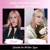 2.Oh! Italian- Pastel Pink Hair Color For Women & Men | Ammonia-Free DIY Semi Permanent Hair Color | Enriched with Argan Oil | Lasts upto 6-8 Washes