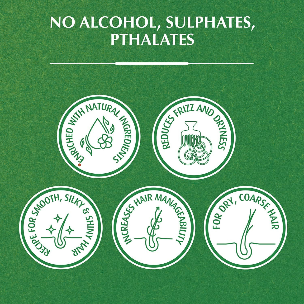 DABUR Vatika Naturals Hair Fall Control Styling Hair Cream Olive Cactus Heena, 140ml