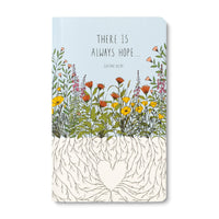 Compendium Softcover Journal - There is always hope… – A Write Now Journal with 128 Lined Pages, 5”W x 8”H 